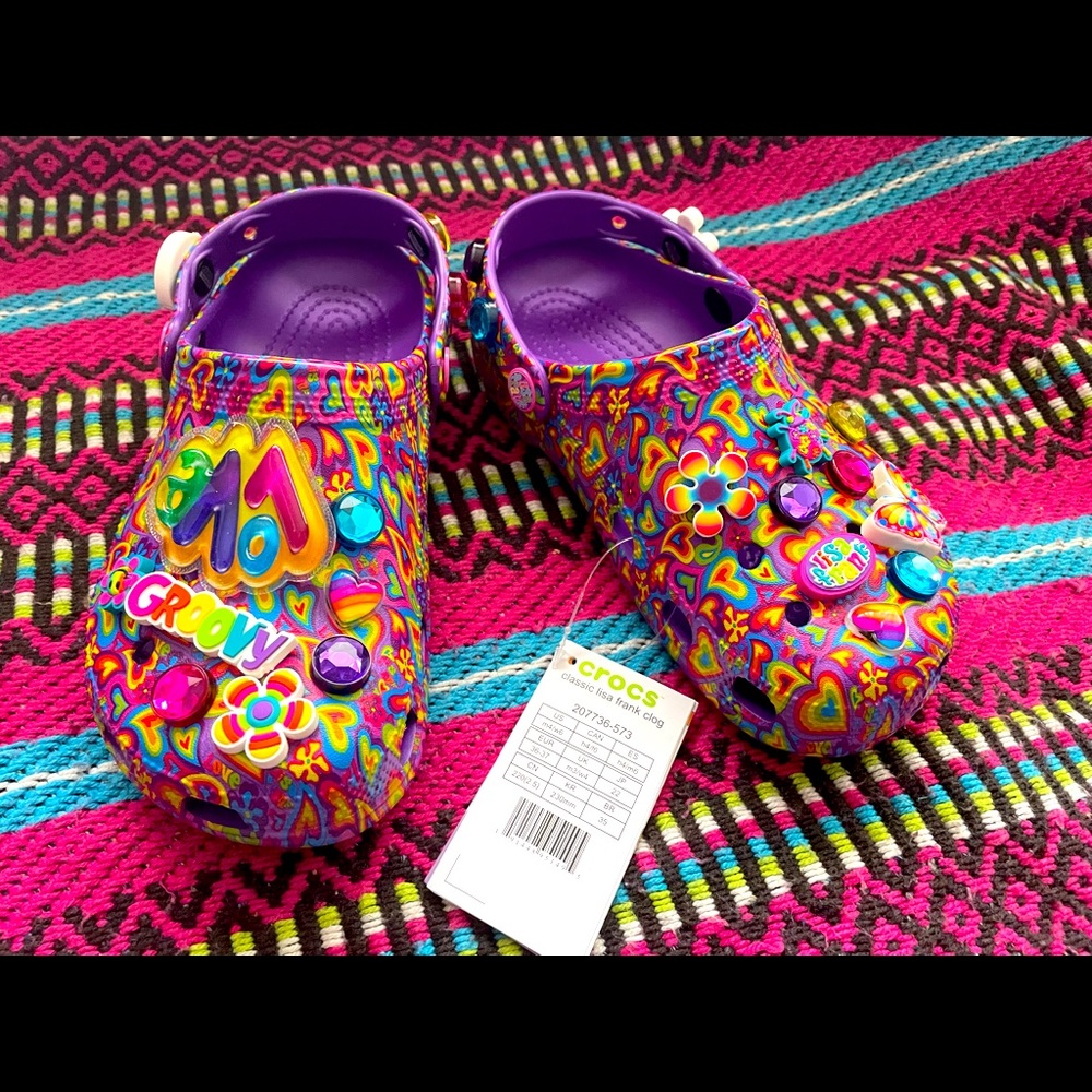 Lisa Frank Crocs